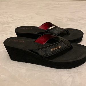 Women sandals by Coach